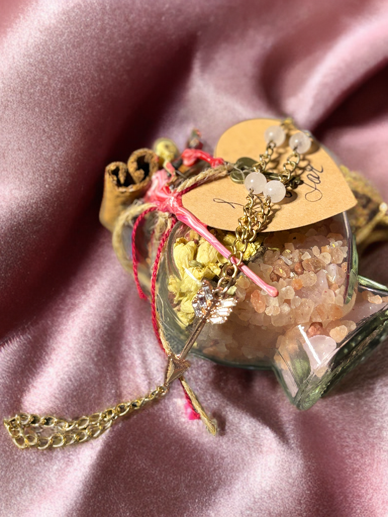 Rose Quartz Finger Chain Bracelet